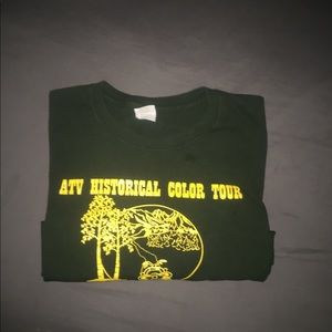 Historical color tour vintage t-shirt